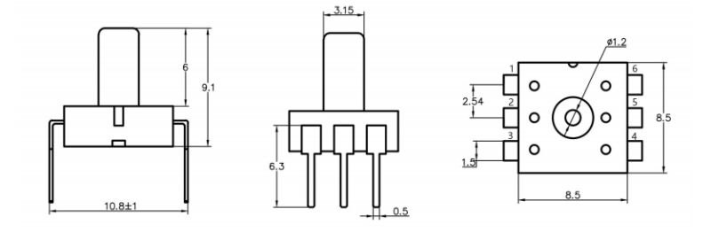 6857D DIMENSION